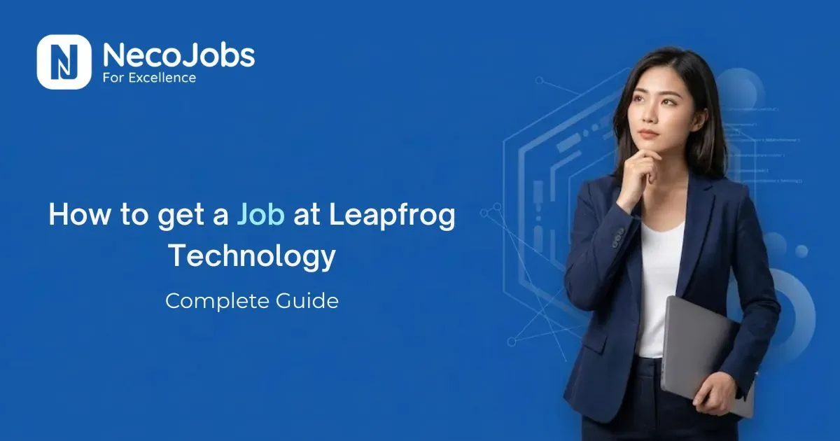 How to Get a Job at Leapfrog Technology